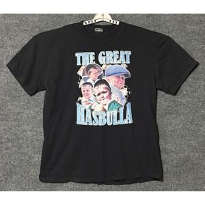 Comfort Colors The Great Hasbulla Graphic T-Shirt Mens XL Black Cotton